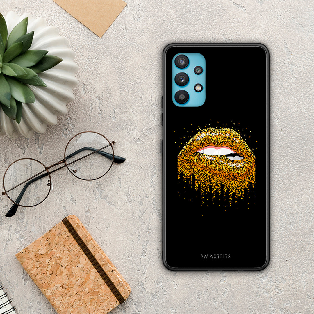 Valentine Golden - Samsung Galaxy A32 5G θήκη