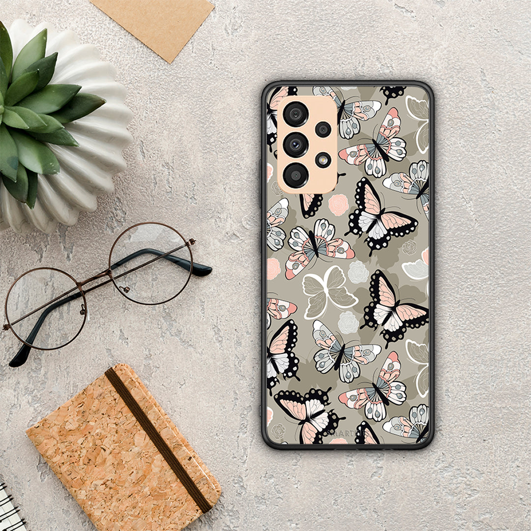 Boho Butterflies - Samsung Galaxy A33 5G θήκη