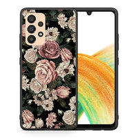 Thumbnail for Θήκη Samsung A33 5G Wild Roses Flower από τη Smartfits με σχέδιο στο πίσω μέρος και μαύρο περίβλημα | Samsung A33 5G Wild Roses Flower case with colorful back and black bezels
