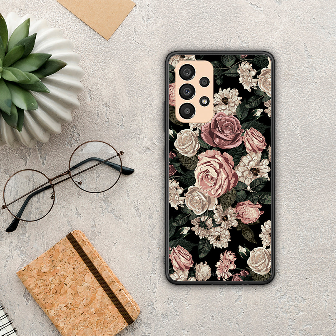 Flower Wild Roses - Samsung Galaxy A33 5G θήκη