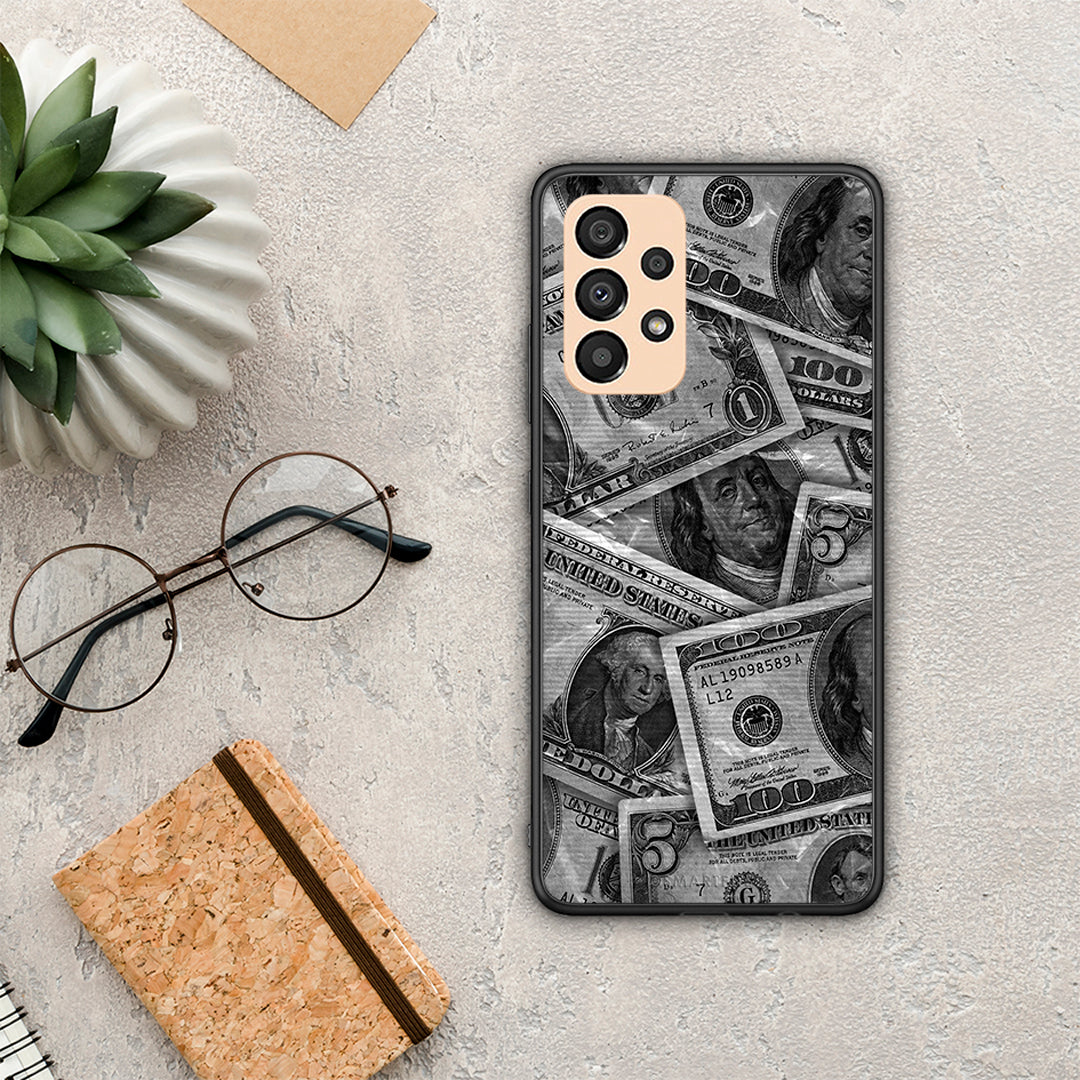Money Dollars - Samsung Galaxy A33 5G θήκη