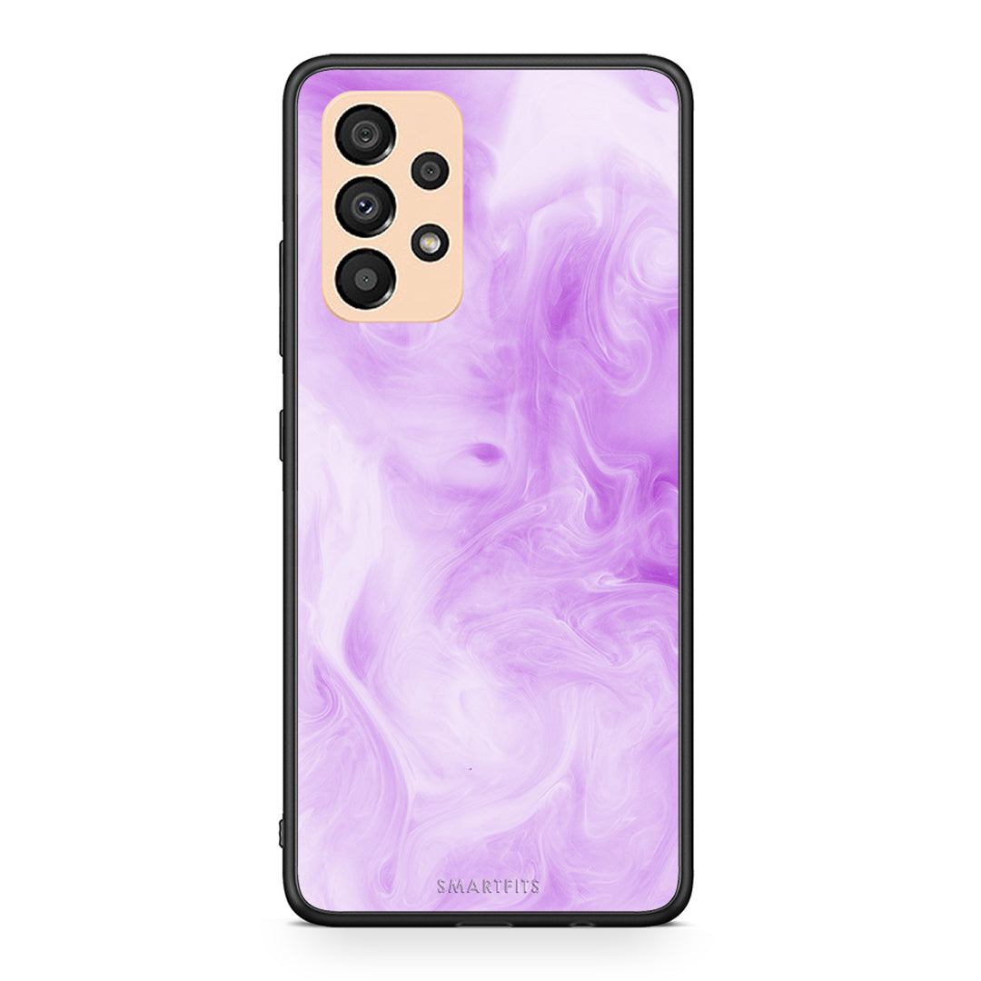 99 - Samsung A33 5G Watercolor Lavender case, cover, bumper
