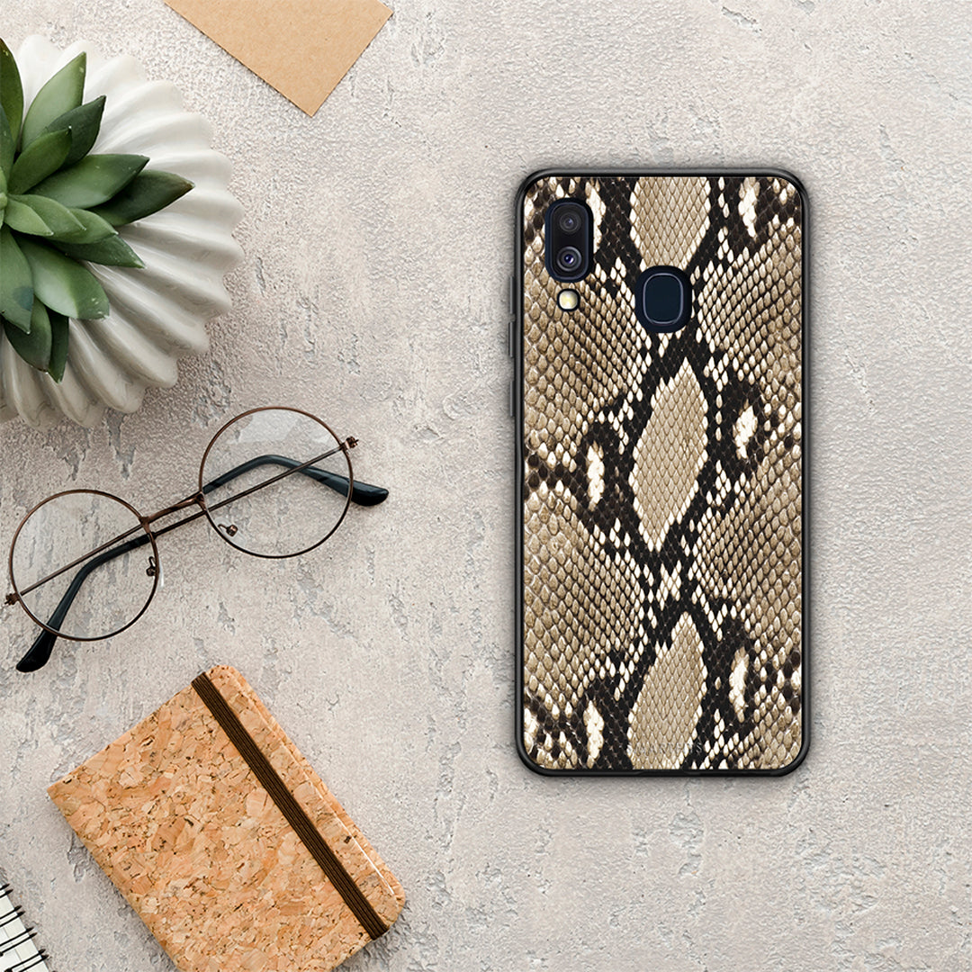 Animal Fashion Snake - Samsung Galaxy A40 θήκη