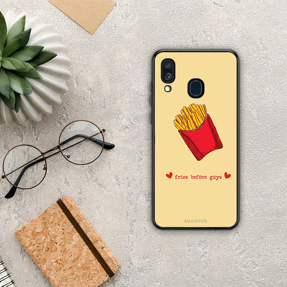 Fries Before Guys - Samsung Galaxy A40 θήκη