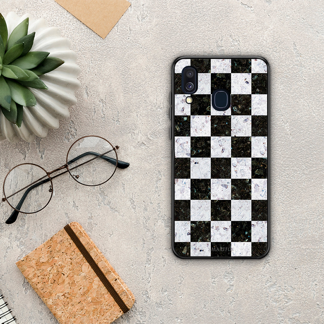 Marble Square Geometric - Samsung Galaxy A40 θήκη
