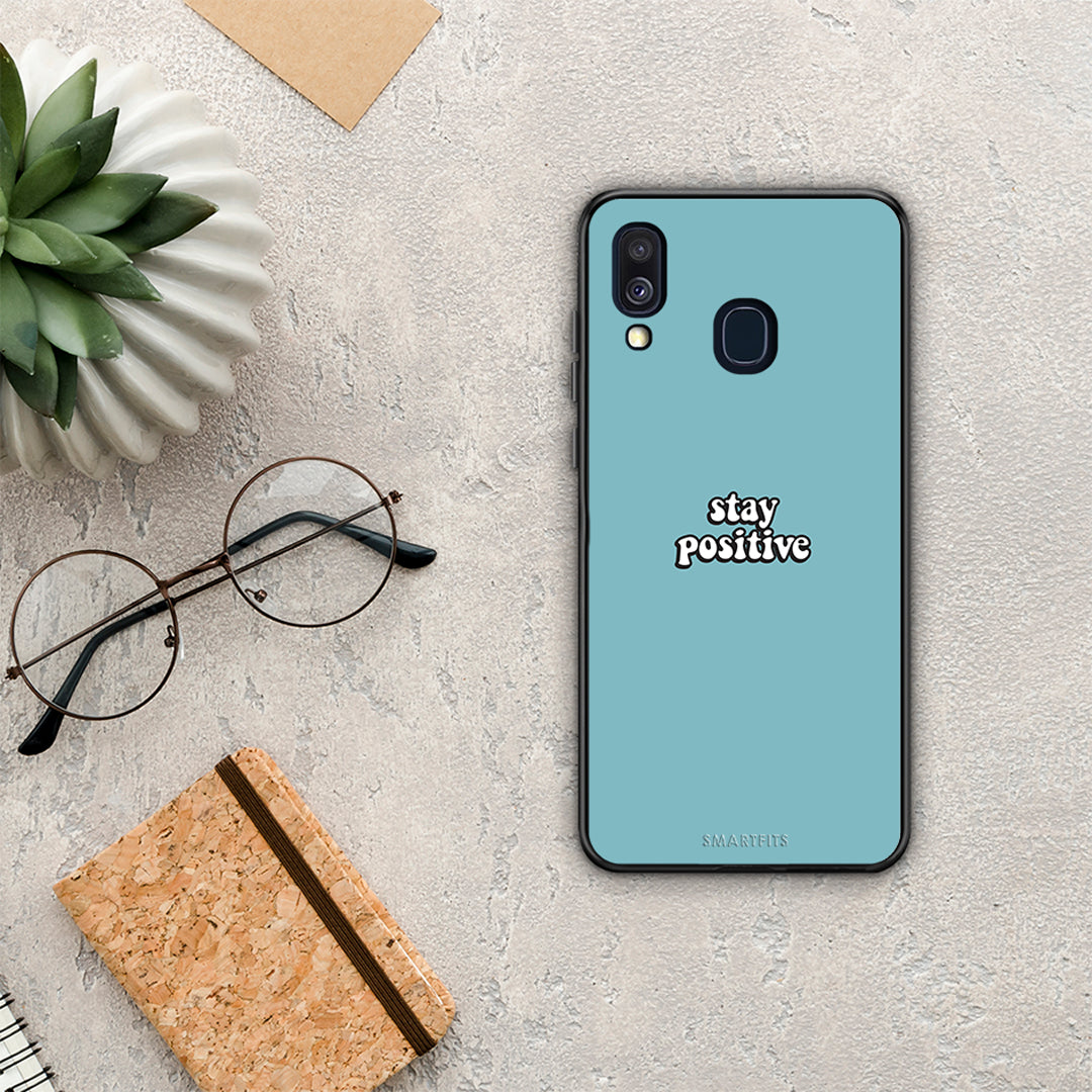 Text Positive - Samsung Galaxy A40 θήκη