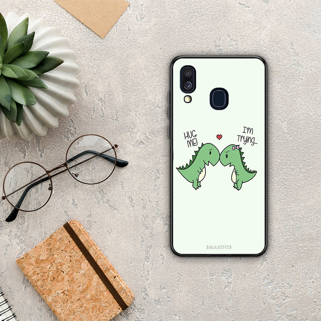 Valentine Rex - Samsung Galaxy A40 θήκη