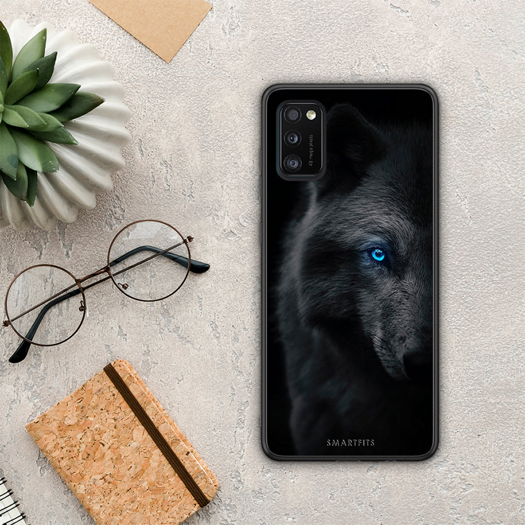 Dark Wolf - Samsung Galaxy A41 θήκη