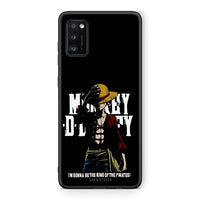 Thumbnail for Samsung A41 Pirate King θήκη από τη Smartfits με σχέδιο στο πίσω μέρος και μαύρο περίβλημα | Smartphone case with colorful back and black bezels by Smartfits