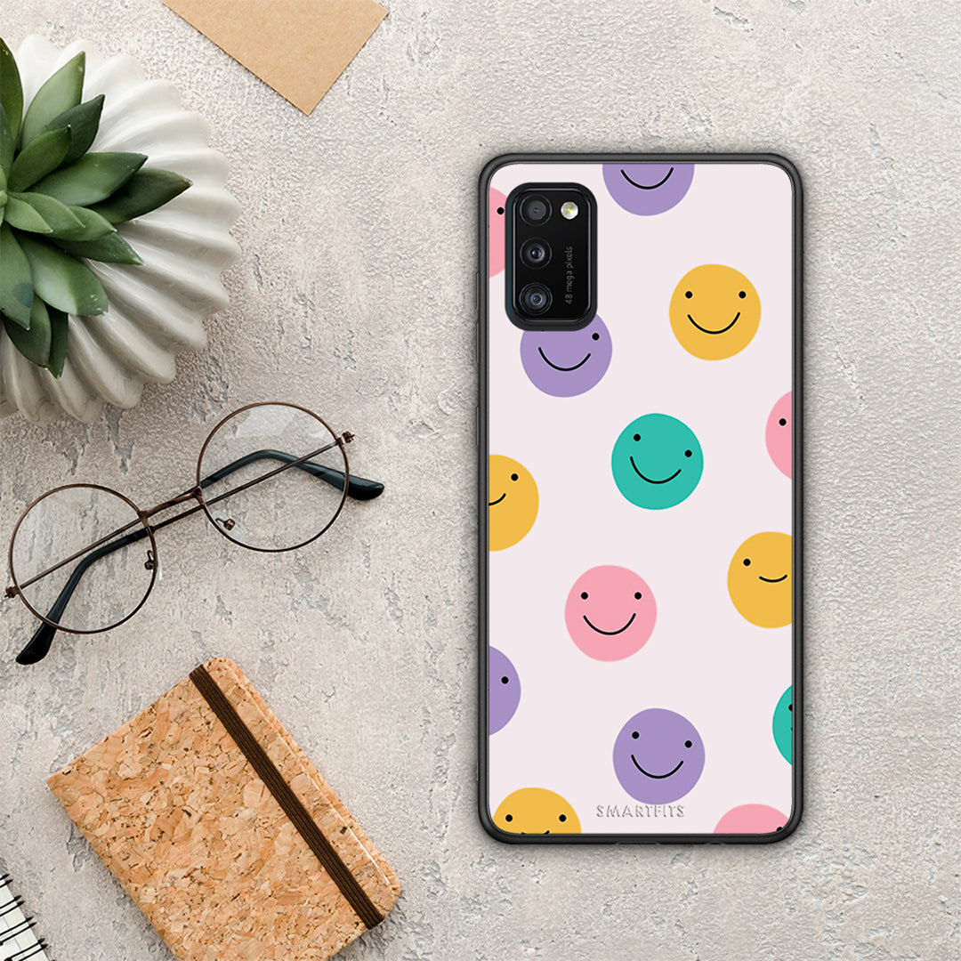 Smiley Faces - Samsung Galaxy A41 θήκη