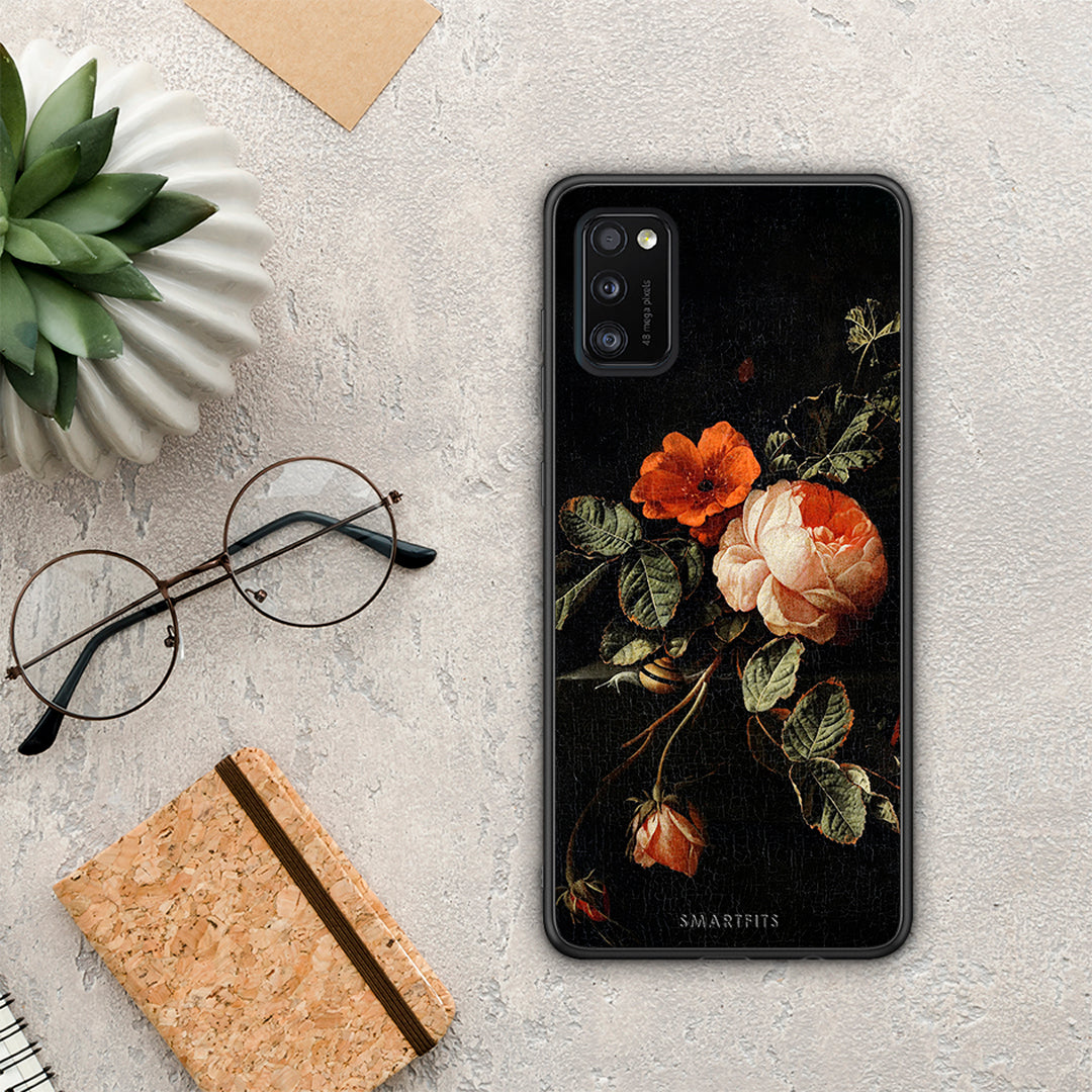 Vintage Roses - Samsung Galaxy A41 θήκη