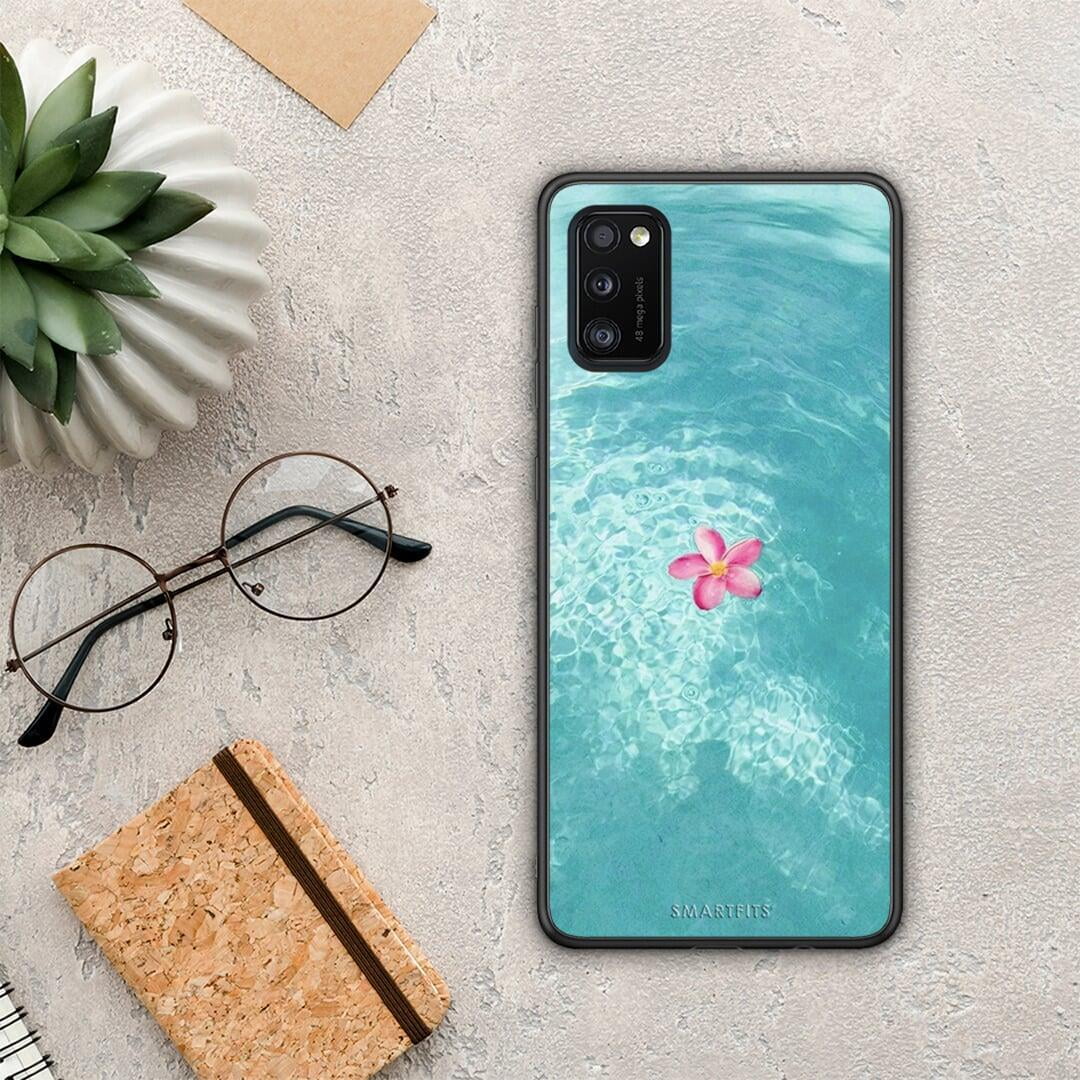 Water Flower - Samsung Galaxy A41 θήκη