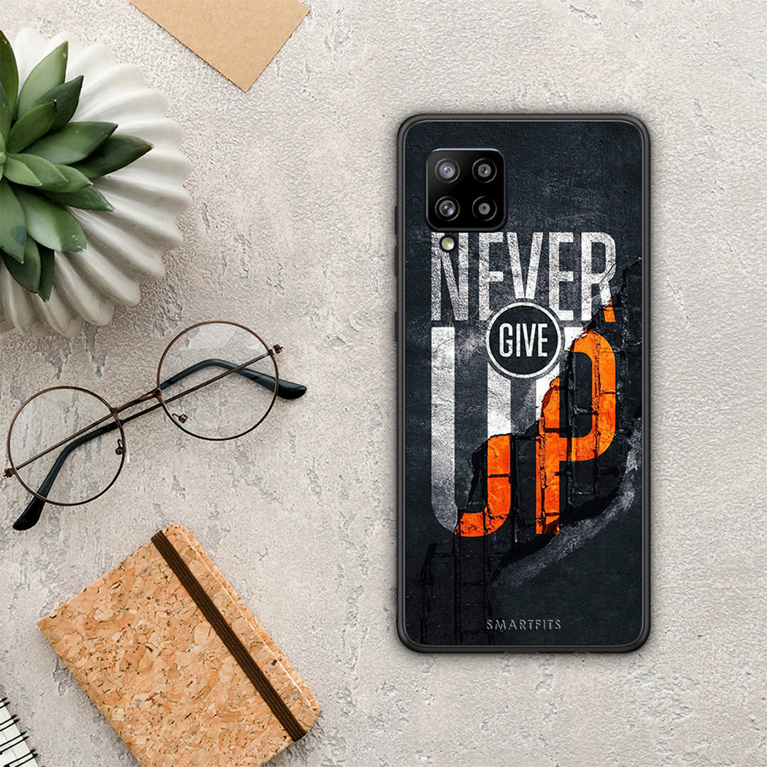 Never Give Up - Samsung Galaxy A42 θήκη