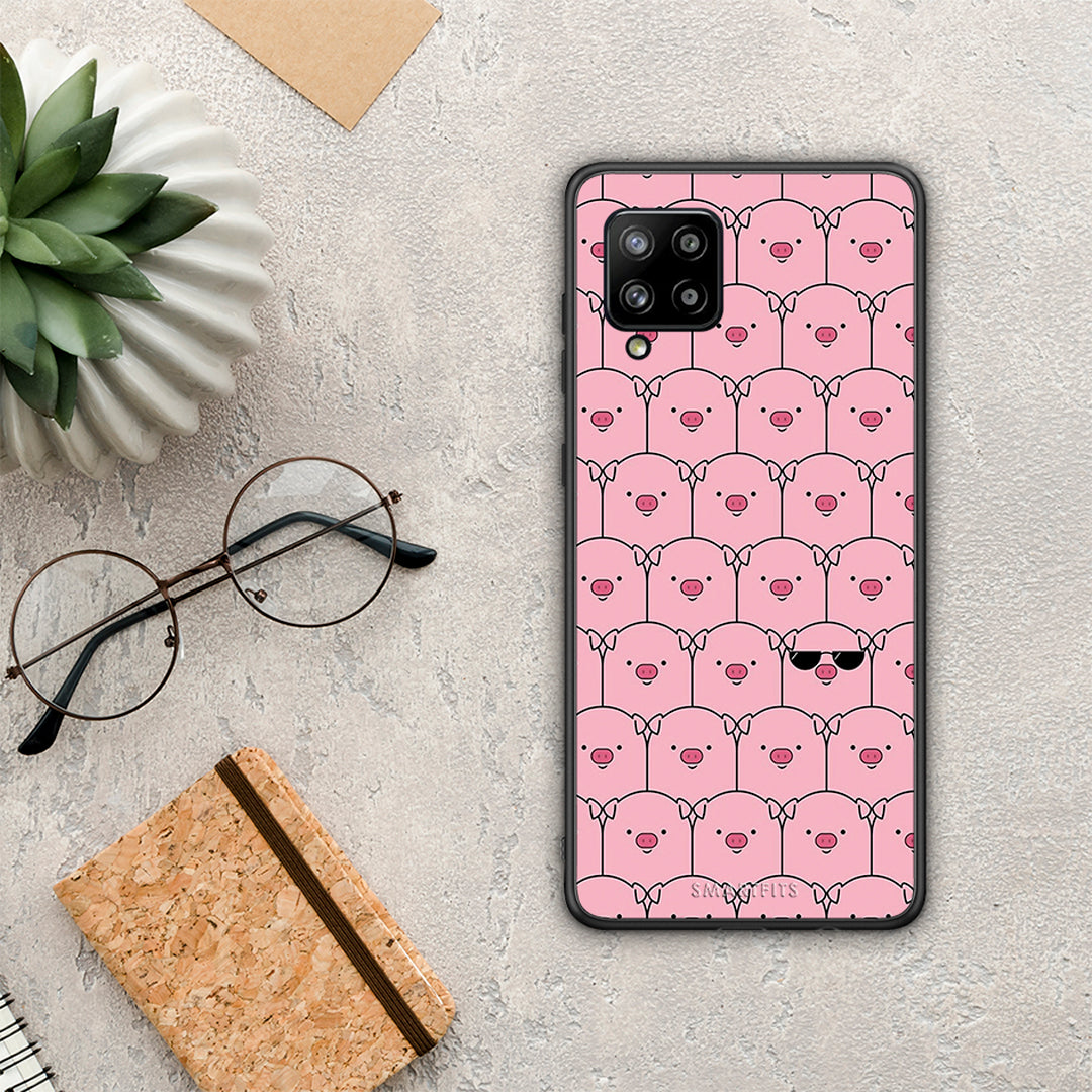 Pig Glasses - Samsung Galaxy A42 θήκη