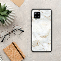 Thumbnail for White Gold Marble - Samsung Galaxy A42 θήκη