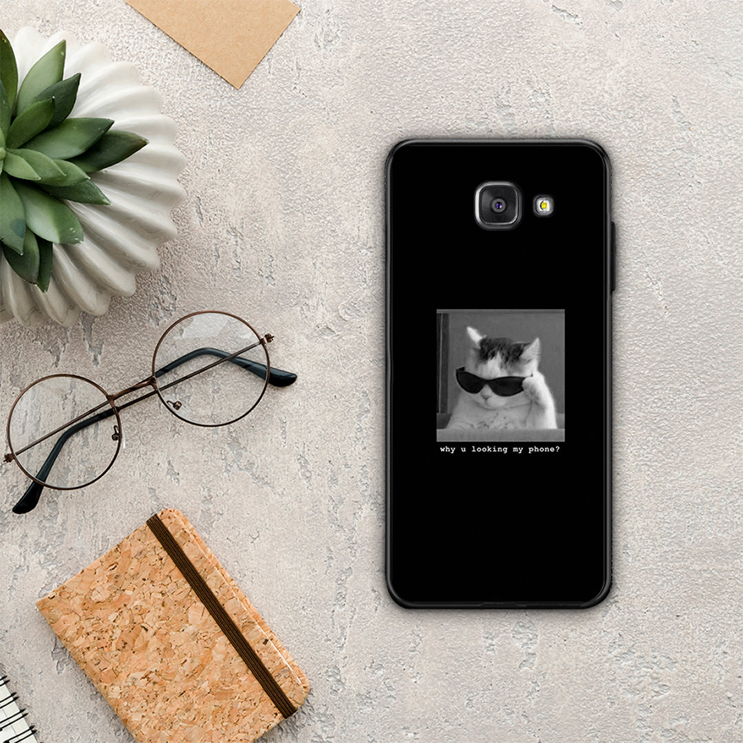 Meme Cat - Samsung Galaxy A5 2017 θήκη
