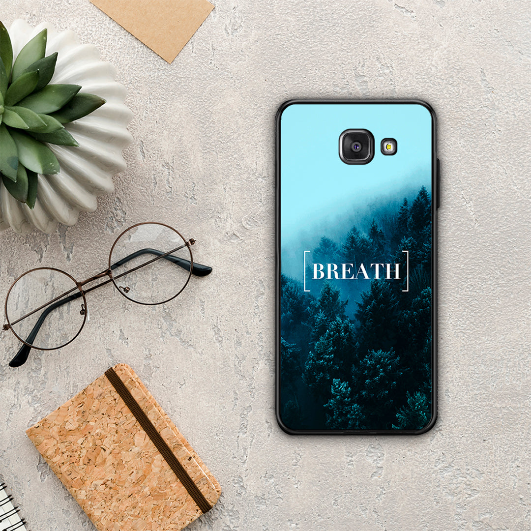 Quote Breath - Samsung Galaxy A5 2017 θήκη