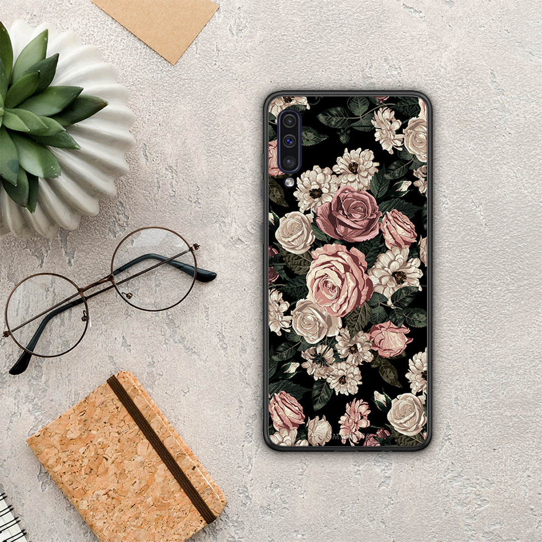 Flower Wild Roses - Samsung Galaxy A50 / A30s θήκη