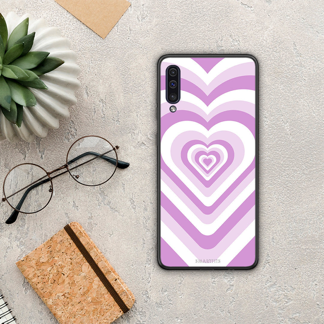 Lilac Hearts - Samsung Galaxy A50 / A30s θήκη