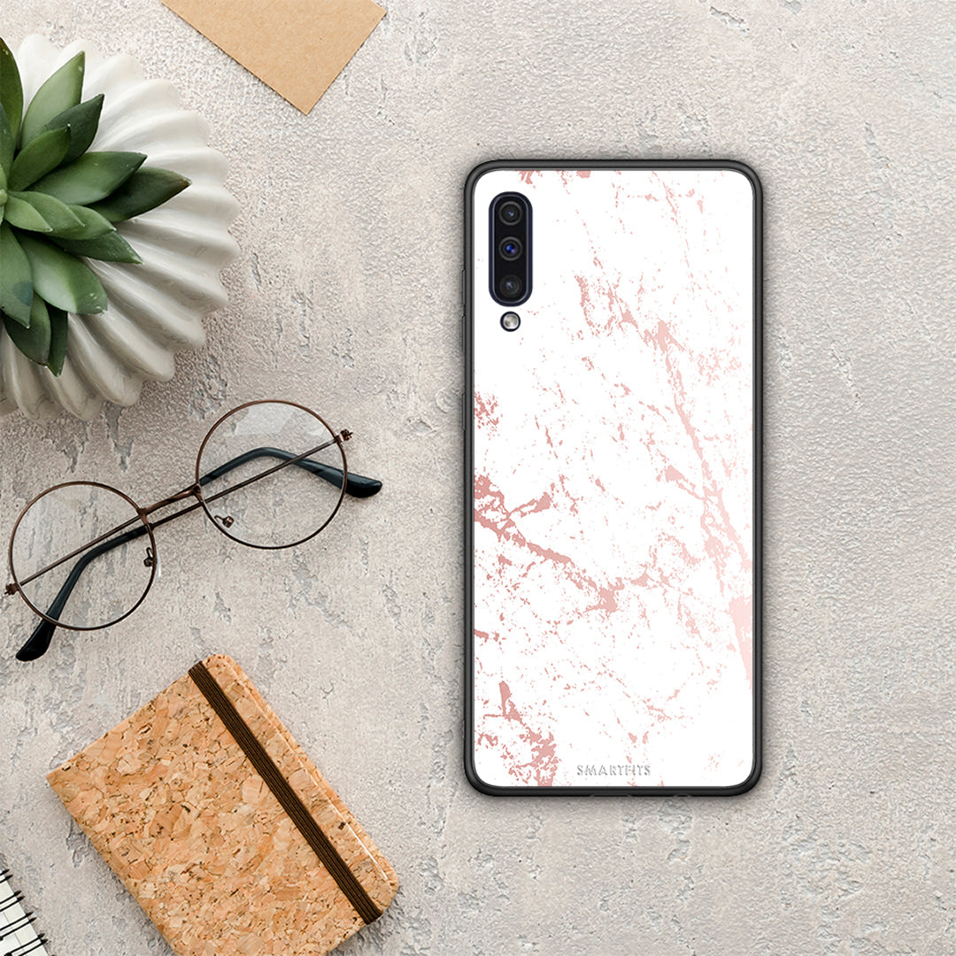 Marble Pink Splash - Samsung Galaxy A50 / A30s θήκη