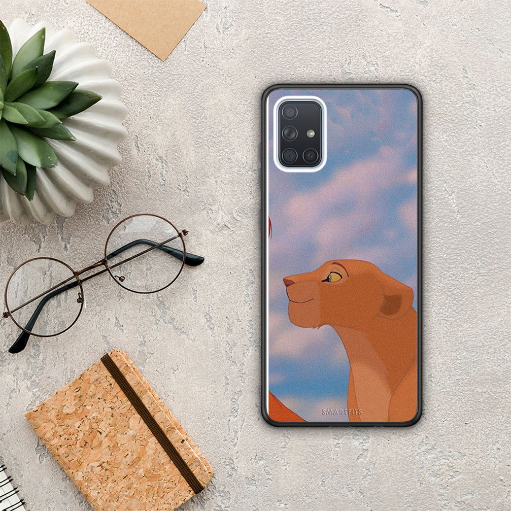 Lion Love 2 - Samsung Galaxy A51 θήκη