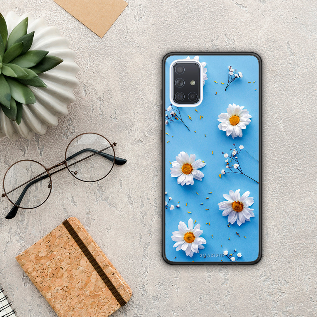 Real Daisies - Samsung Galaxy A51 θήκη