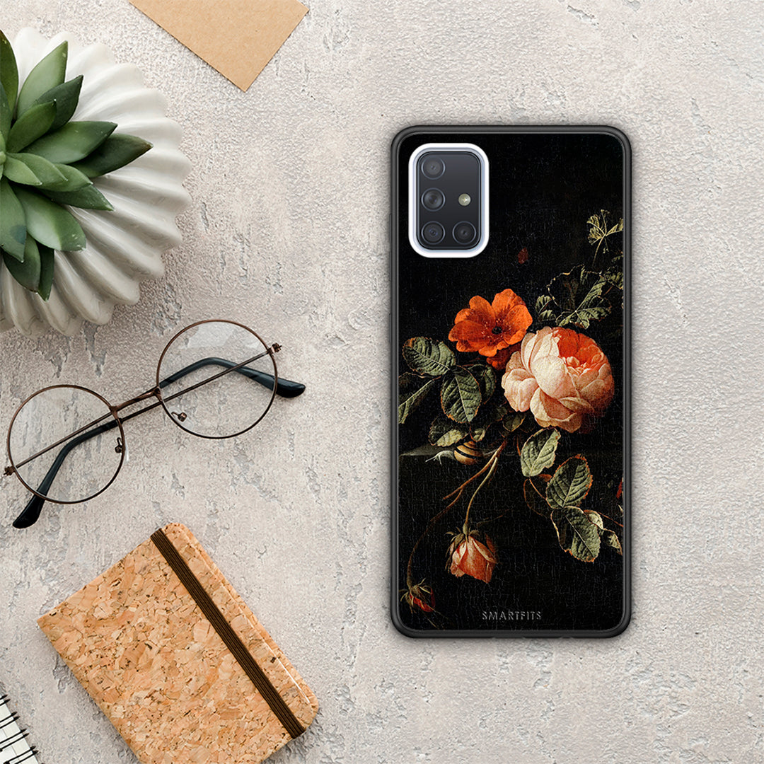 Vintage Roses - Samsung Galaxy A51 θήκη