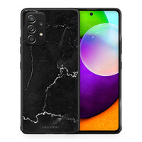 Thumbnail for Θήκη Samsung Galaxy A52 Marble Black από τη Smartfits με σχέδιο στο πίσω μέρος και μαύρο περίβλημα | Samsung Galaxy A52 Marble Black case with colorful back and black bezels