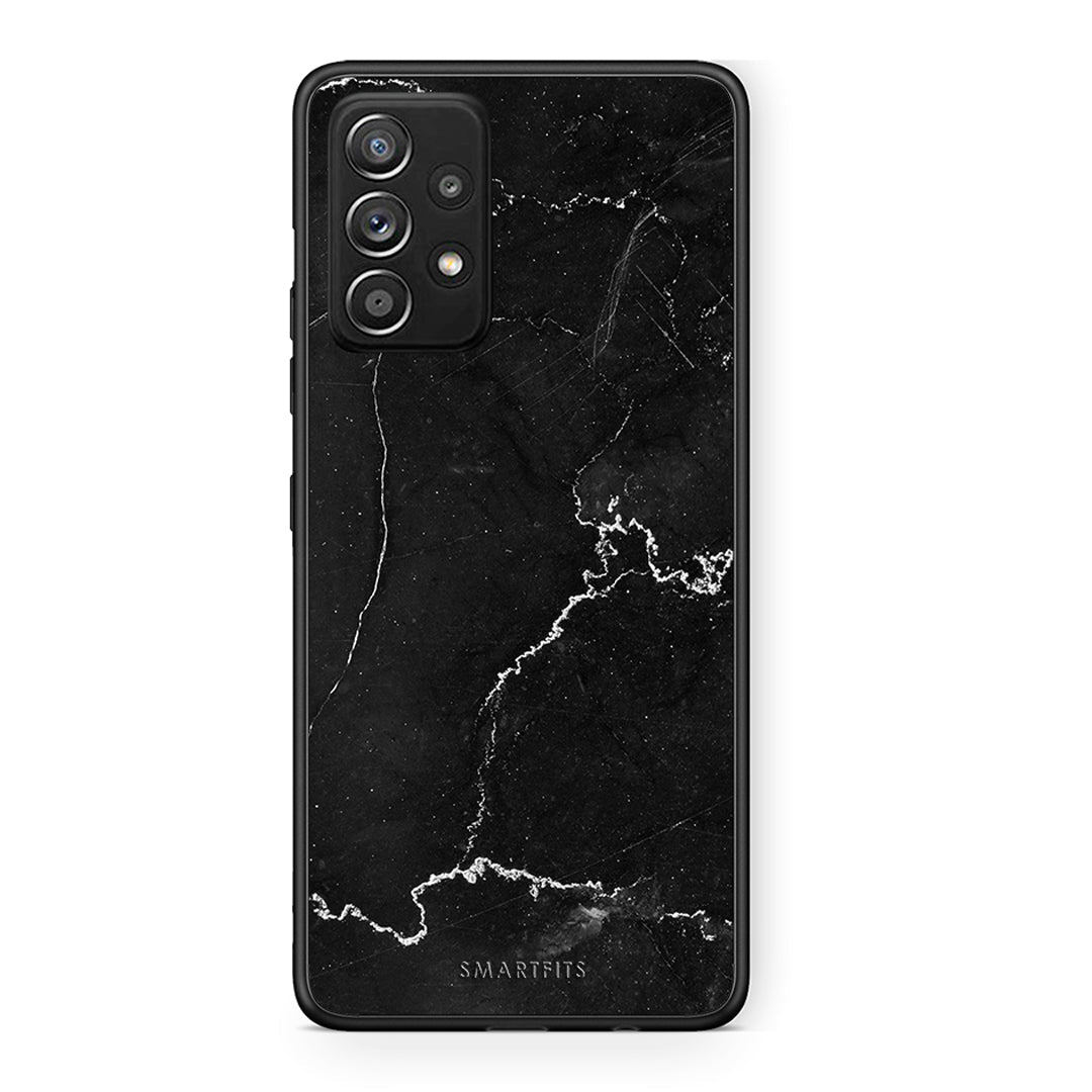 Samsung Galaxy A52 Marble Black θήκη από τη Smartfits με σχέδιο στο πίσω μέρος και μαύρο περίβλημα | Smartphone case with colorful back and black bezels by Smartfits