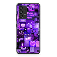 Thumbnail for Samsung A53 5G Collage Stay Wild Θήκη Αγίου Βαλεντίνου από τη Smartfits με σχέδιο στο πίσω μέρος και μαύρο περίβλημα | Smartphone case with colorful back and black bezels by Smartfits