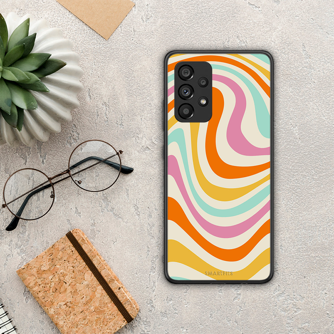 Colourful Waves - Samsung Galaxy A53 5G θήκη