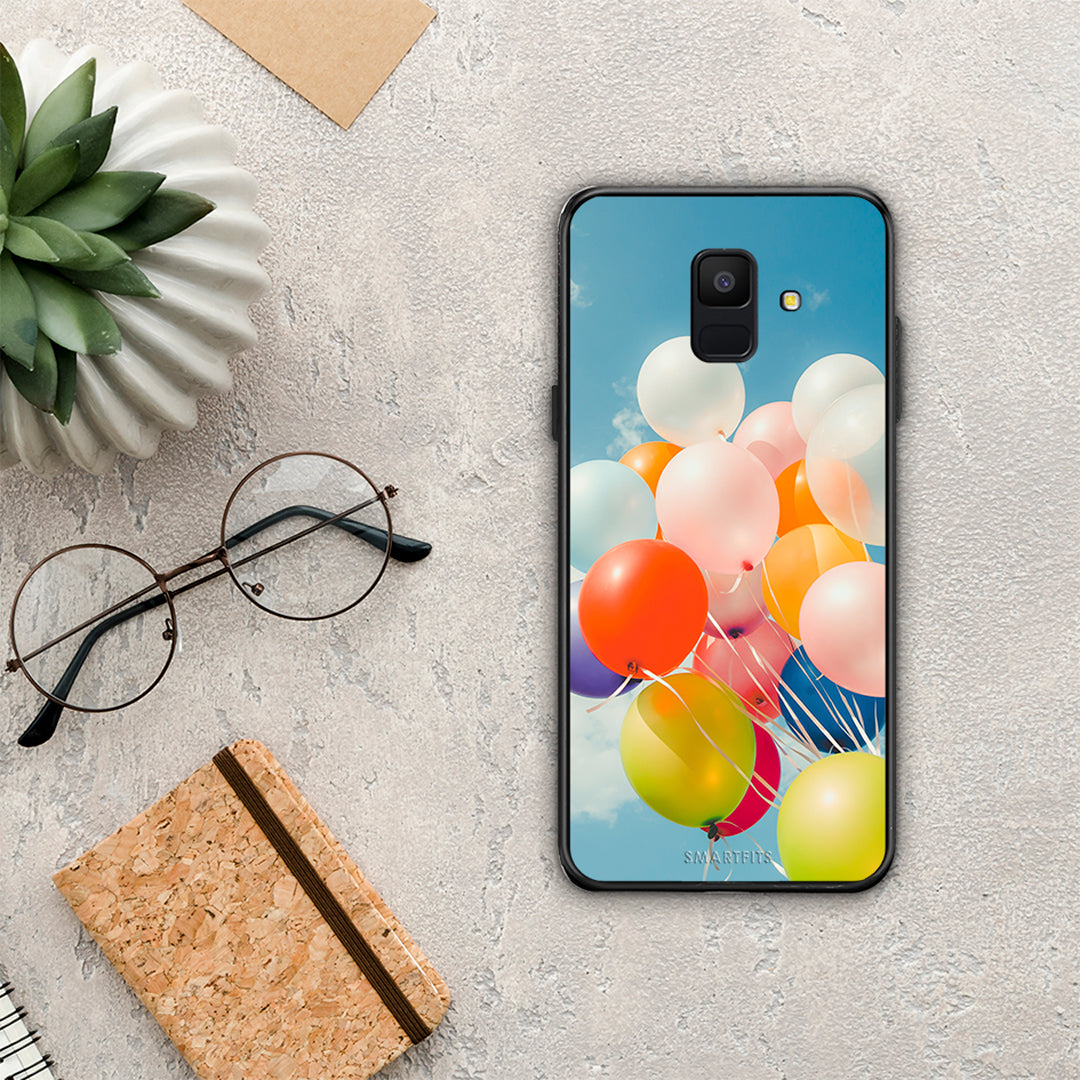 Colorful Balloons - Samsung Galaxy A6 2018 θήκη