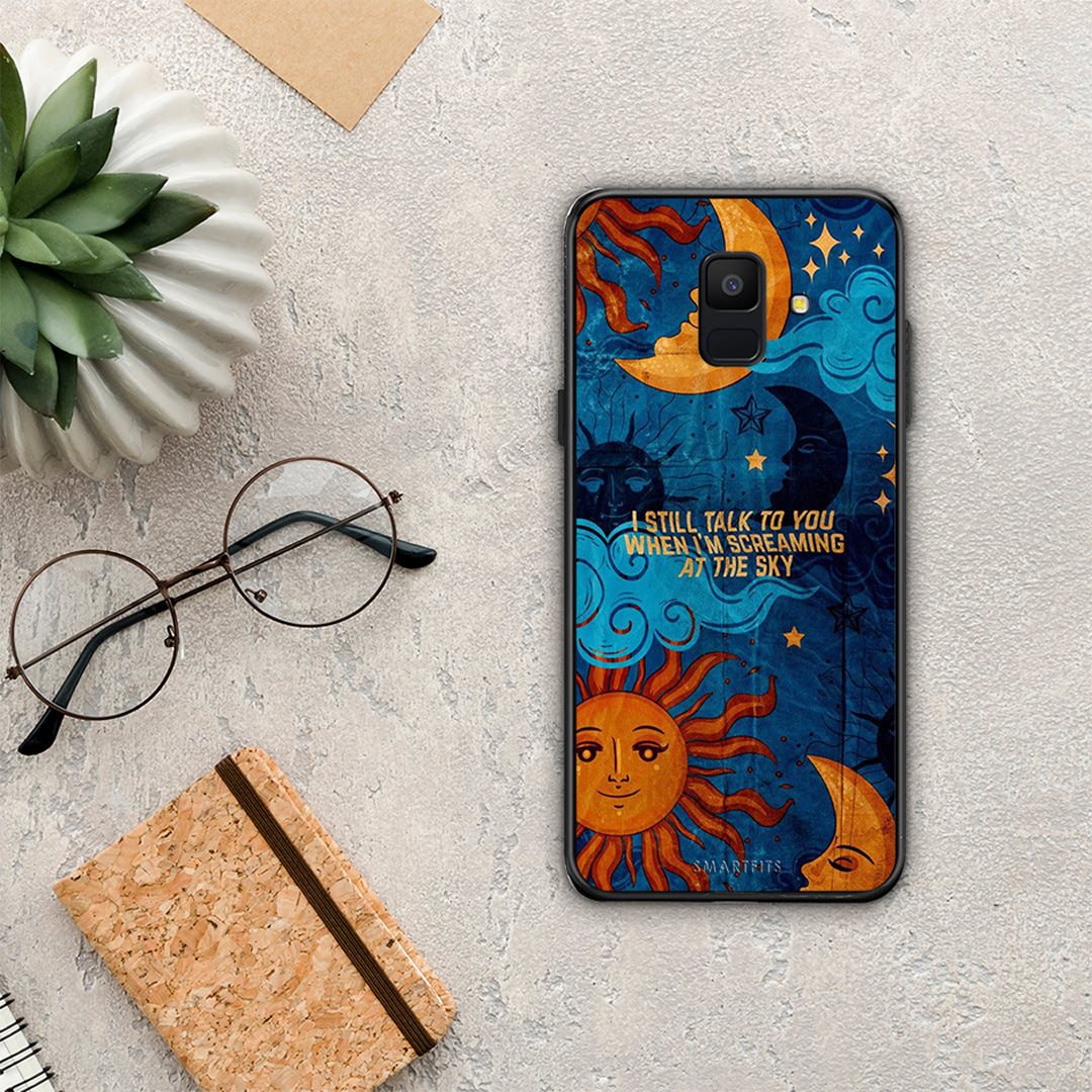 Screaming Sky - Samsung Galaxy A6 2018 θήκη