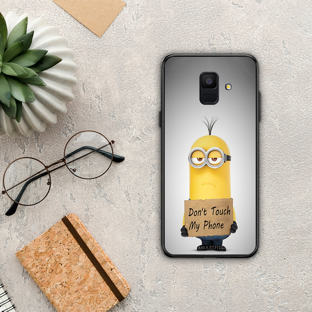 Text Minion - Samsung Galaxy A6 2018 θήκη