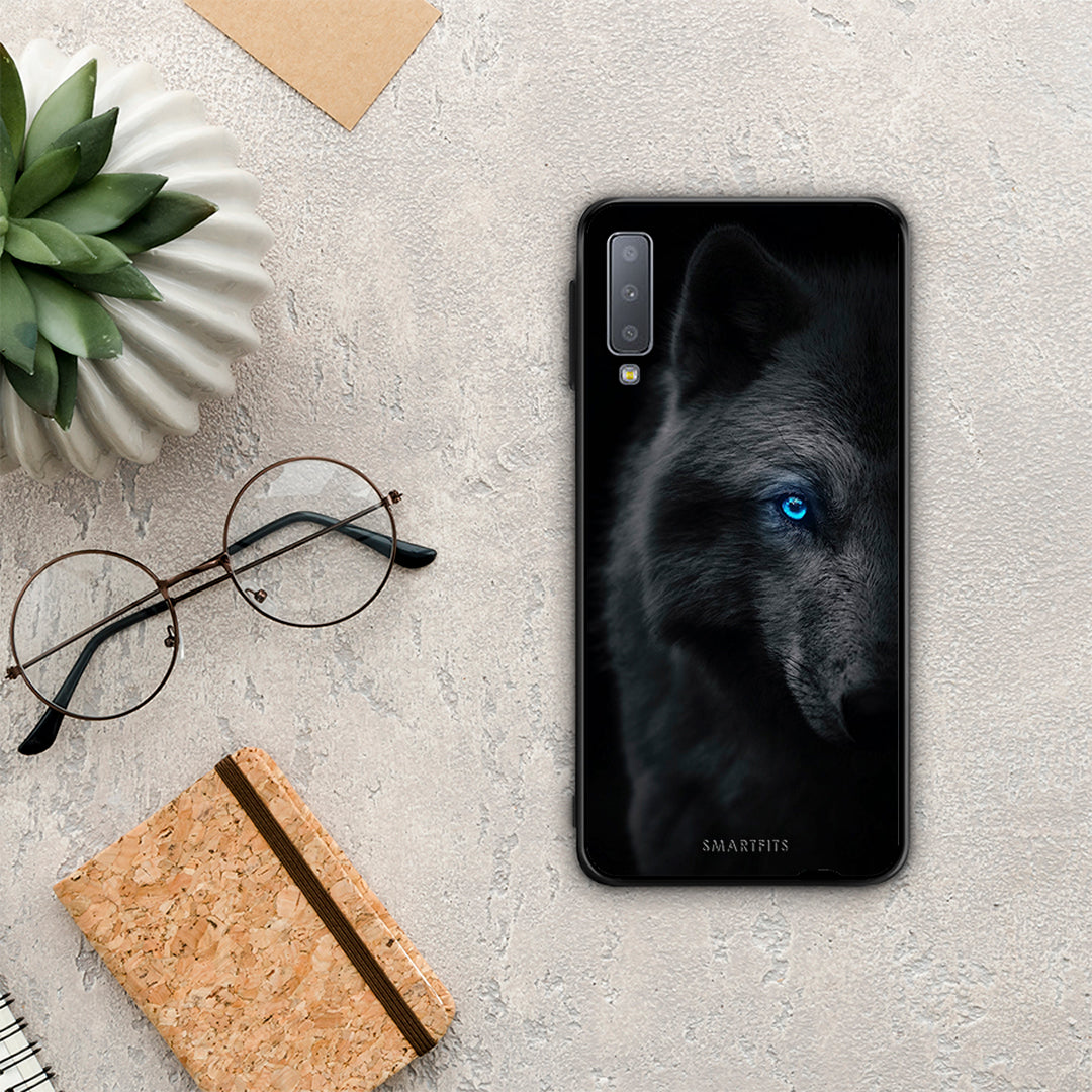 Dark Wolf - Samsung Galaxy A7 2018 θήκη
