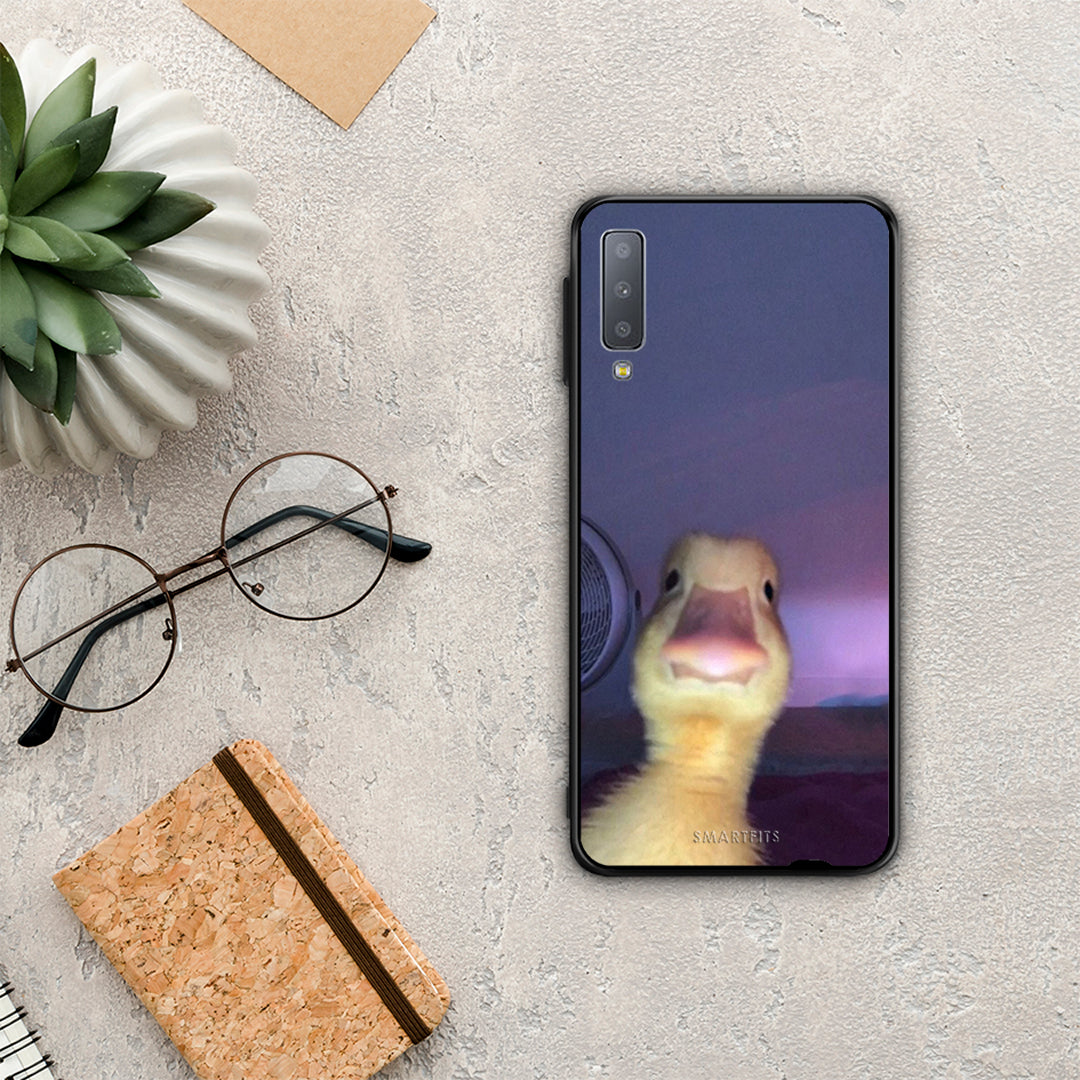 Meme Duck - Samsung Galaxy A7 2018 θήκη