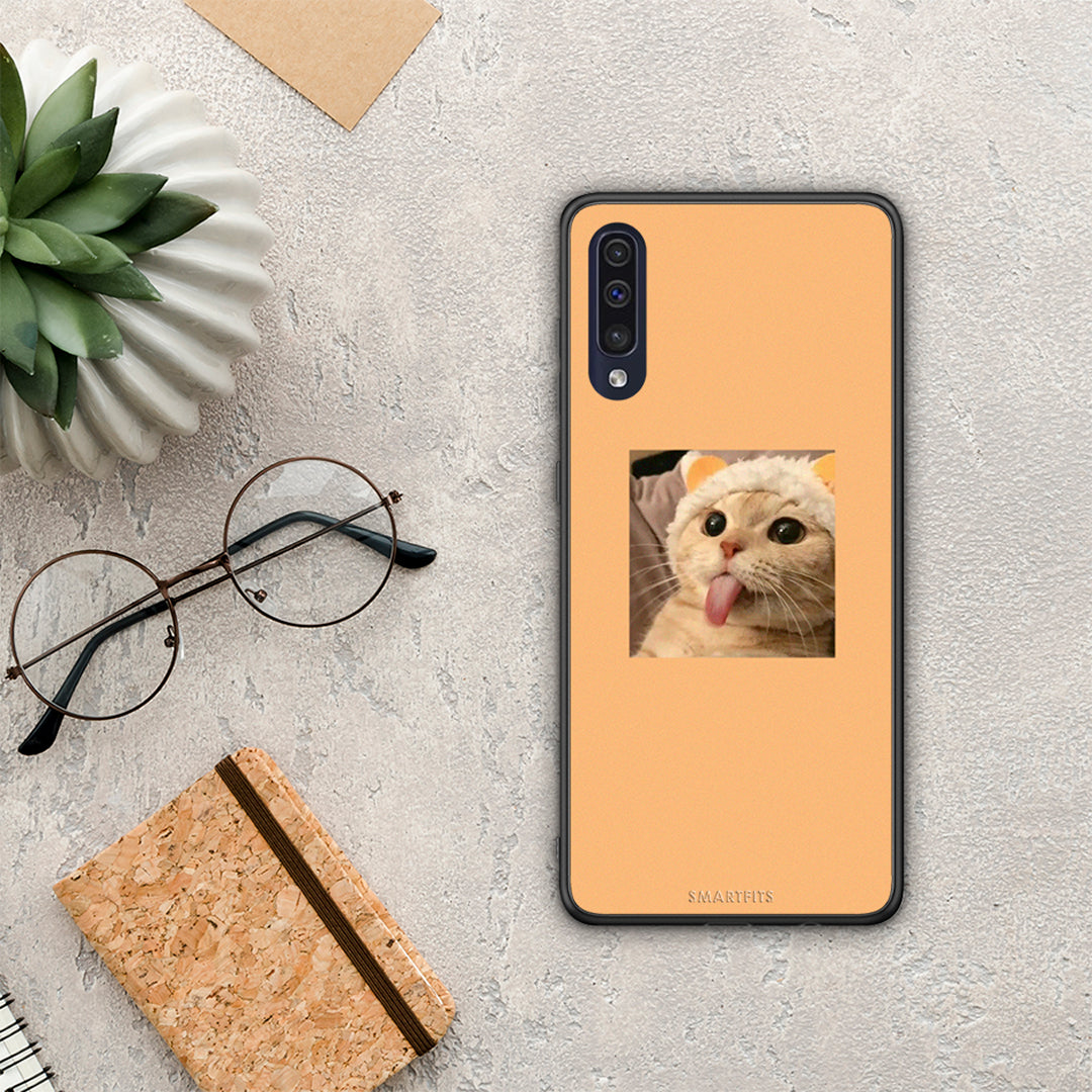 Cat Tongue - Samsung Galaxy A70 θήκη