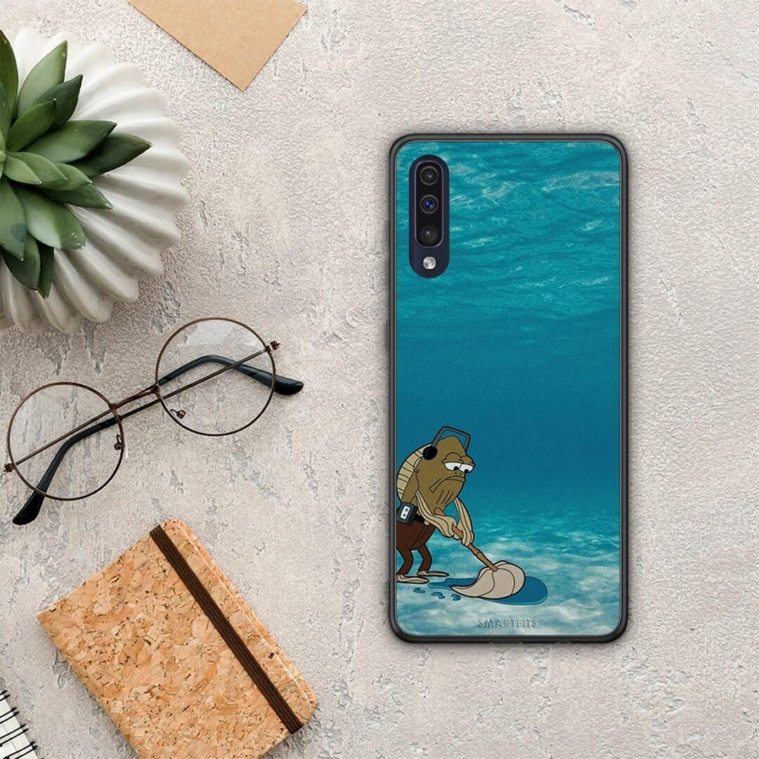 Clean The Ocean - Samsung Galaxy A70 θήκη