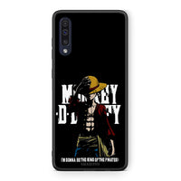 Thumbnail for Samsung A70 Pirate King θήκη από τη Smartfits με σχέδιο στο πίσω μέρος και μαύρο περίβλημα | Smartphone case with colorful back and black bezels by Smartfits