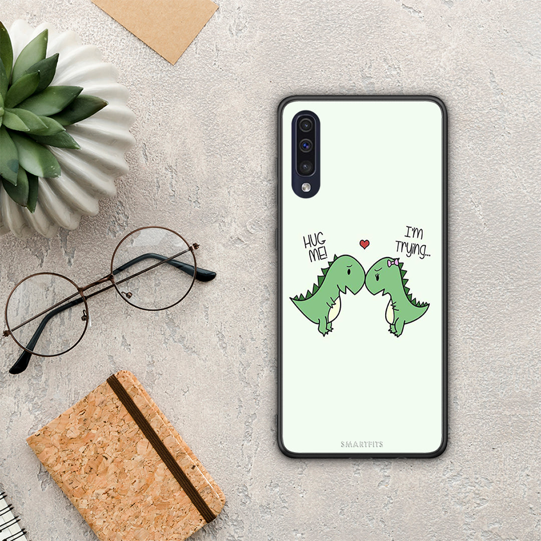 Valentine Rex - Samsung Galaxy A70 θήκη