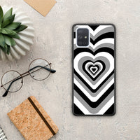 Thumbnail for Black Hearts - Samsung Galaxy A71 θήκη