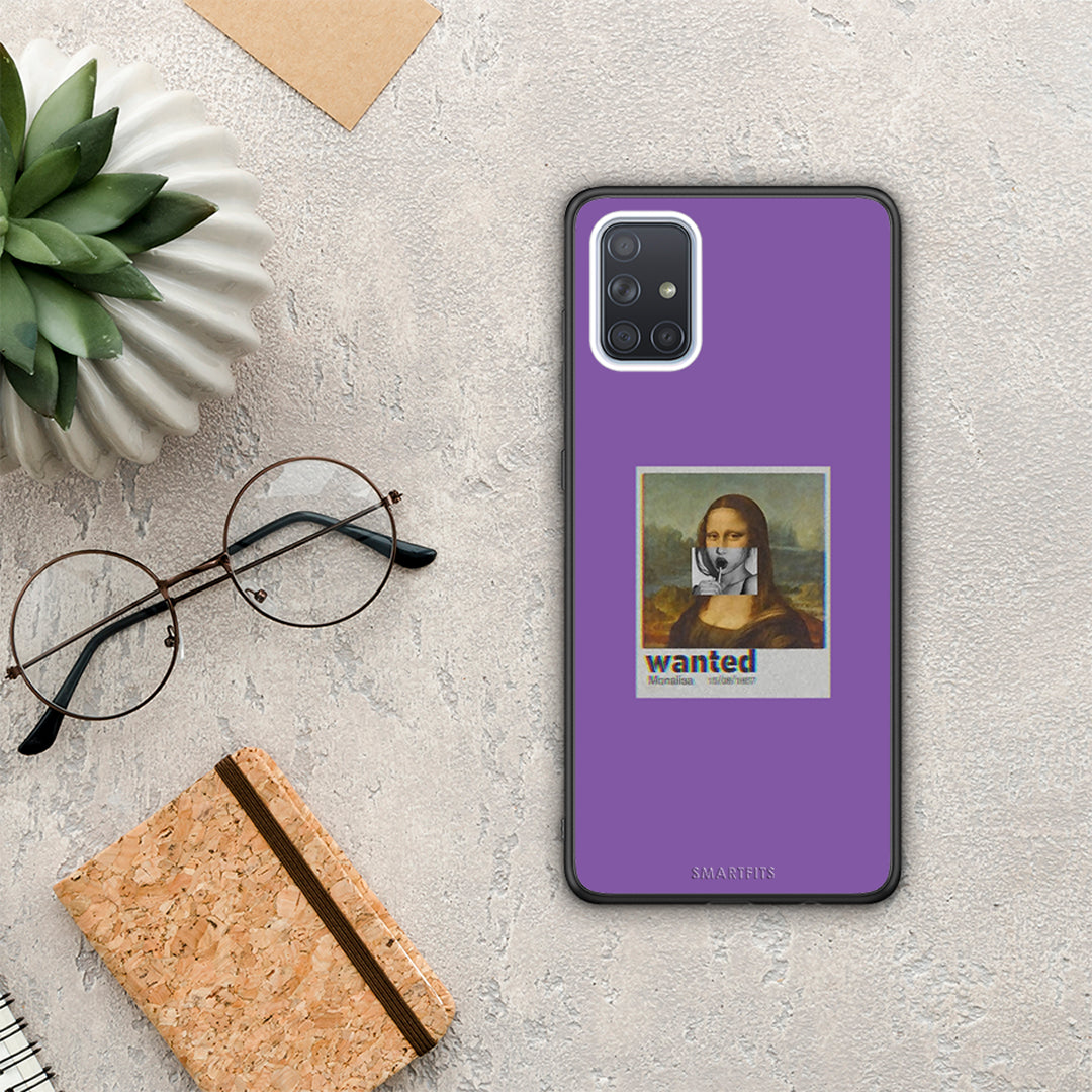 Popart Monalisa - Samsung Galaxy A71 θήκη