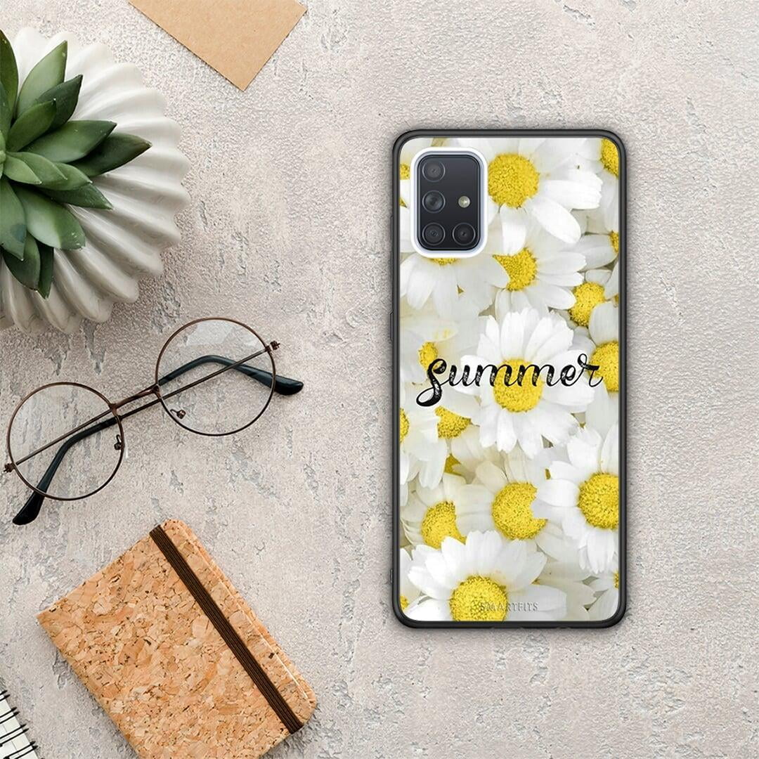 Summer Daisies - Samsung Galaxy A71 θήκη
