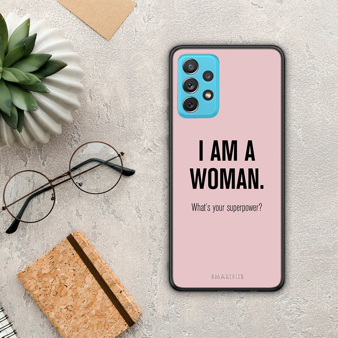 Superpower Woman - Samsung Galaxy A72 θήκη