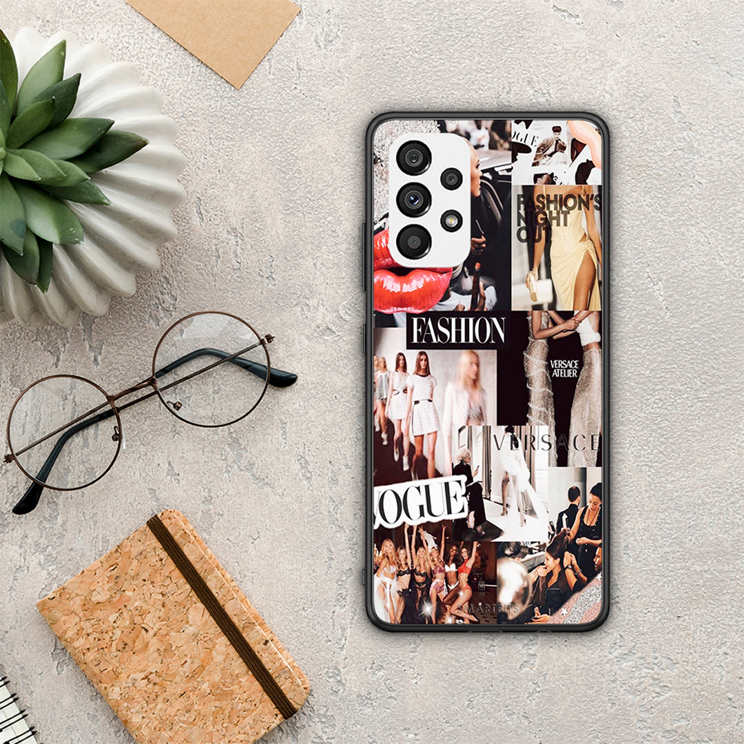 Collage Fashion - Samsung Galaxy A73 5G θήκη