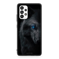 Thumbnail for Samsung A73 5G Dark Wolf θήκη από τη Smartfits με σχέδιο στο πίσω μέρος και μαύρο περίβλημα | Smartphone case with colorful back and black bezels by Smartfits