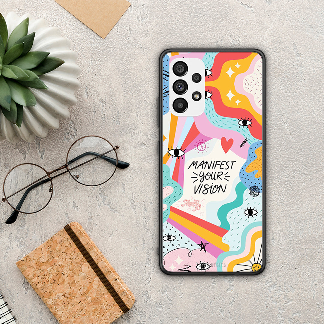 Manifest Your Vision - Samsung Galaxy A73 5G θήκη