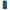 Samsung A8 Marble Blue θήκη από τη Smartfits με σχέδιο στο πίσω μέρος και μαύρο περίβλημα | Smartphone case with colorful back and black bezels by Smartfits