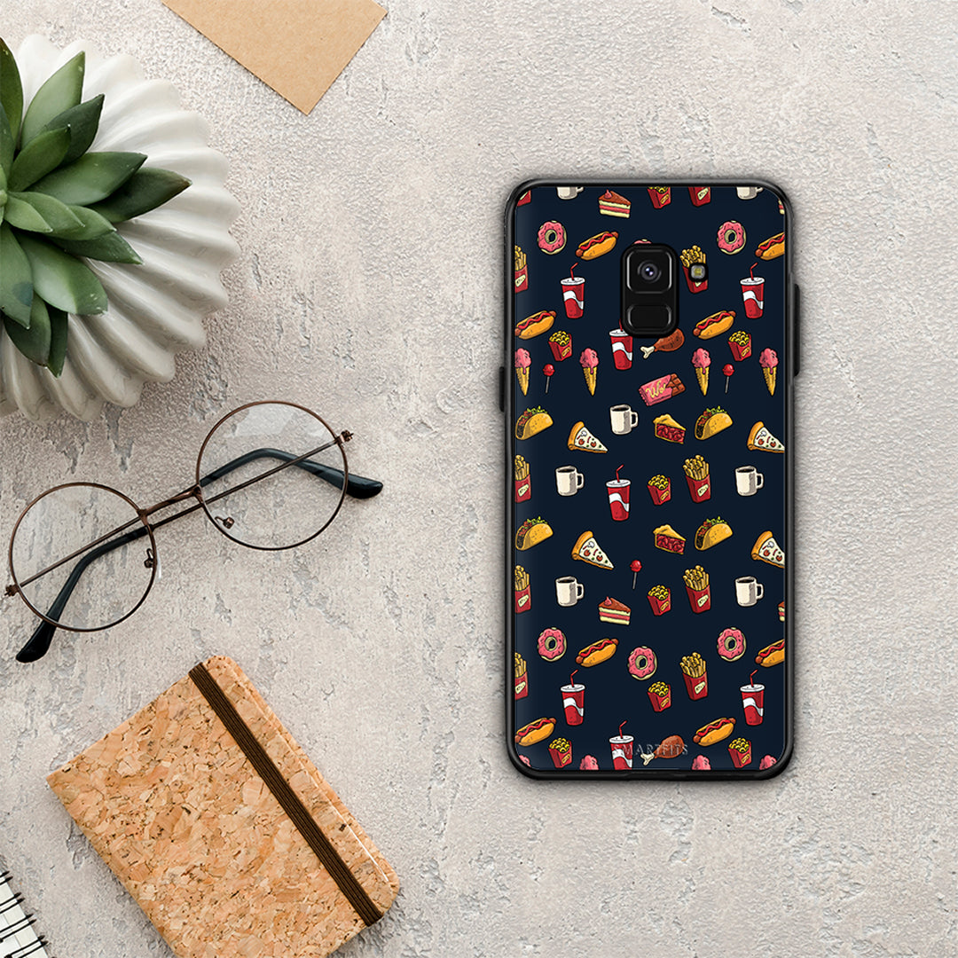 Random Hungry - Samsung Galaxy A8 θήκη