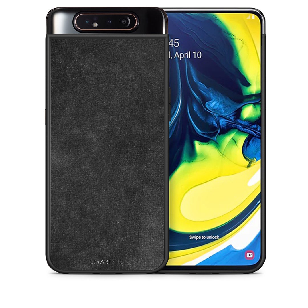 Θήκη Samsung A80 Black Slate Color από τη Smartfits με σχέδιο στο πίσω μέρος και μαύρο περίβλημα | Samsung A80 Black Slate Color case with colorful back and black bezels